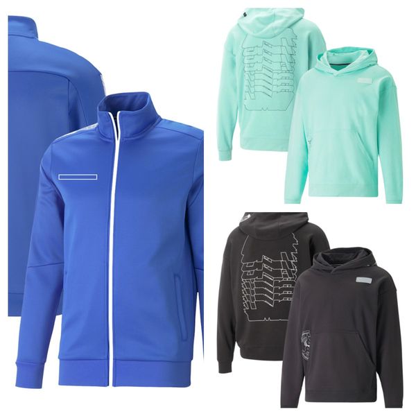 

men and women with the same 2023 new formula one formula one jacket coat personality sports hoodie casual warm coat with the same team custo
