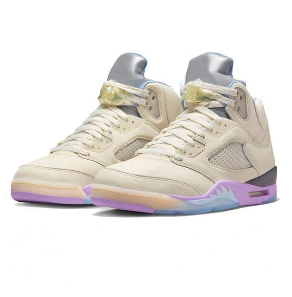 

2023 jumpman 5 retro basketball shoes men 5s green bean dark concord racer blue raging bull red suede jade horizon sail easter mens sneakers
