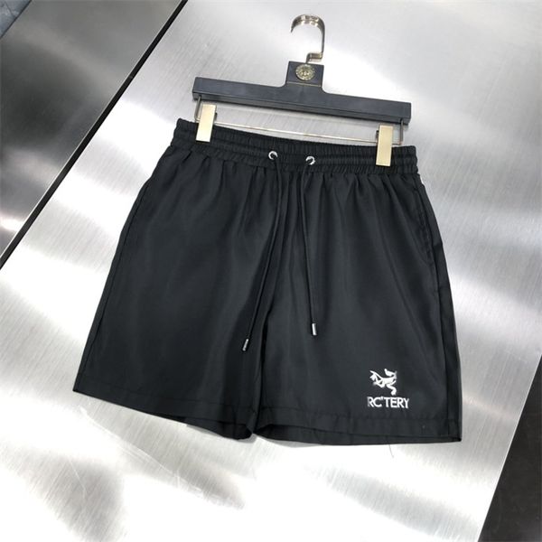 

2 mens summer fashion shorts designers board short gym mesh sportswear quick drying swimwear printing man s clothing swim beach pants #54, White;black