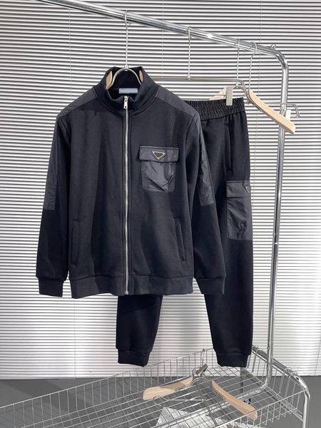 

men's tracksuits plus size outerwear & coats sizehoodies hoodies suit hooded casual fashion color stripe printing asian size wild breat, Gray