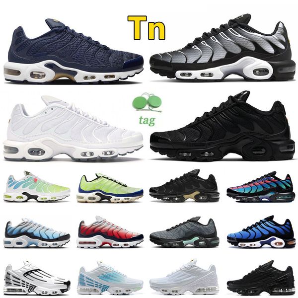 

running air shoes max plus tn tns tn3 mens sneakers triple white black fr.football federation ice fire hyper blue m.frank rudy men women tra