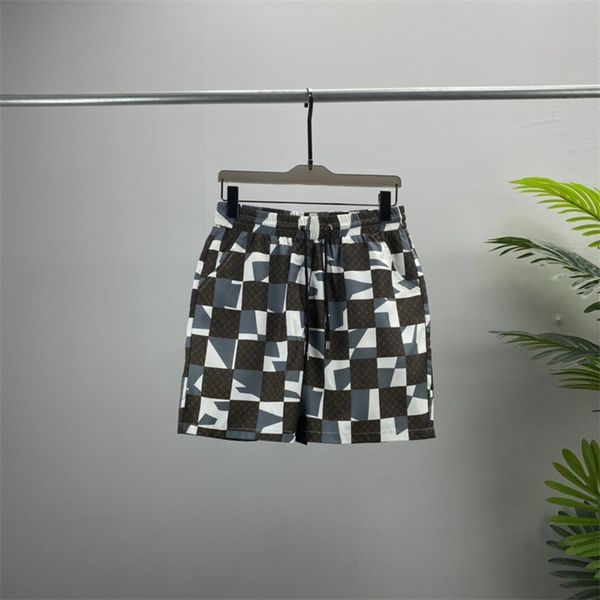 

2 mens summer fashion shorts designers board short gym mesh sportswear quick drying swimwear printing man s clothing swim beach pants #56, White;black