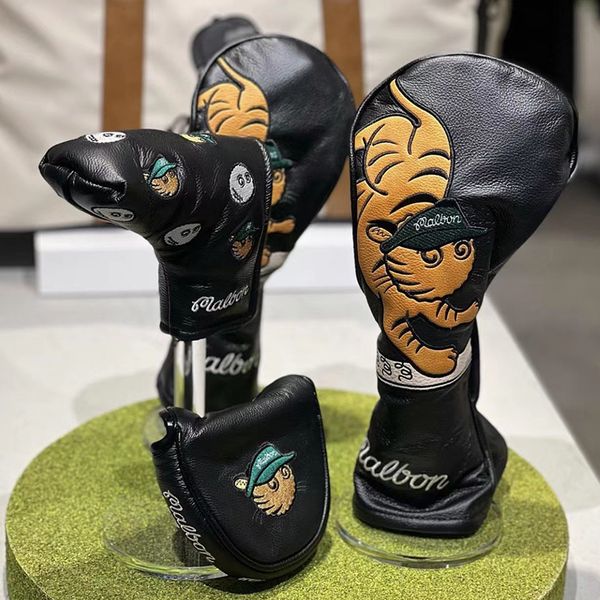

other golf products tiger head covers putter headcover set iron driver cover 230222