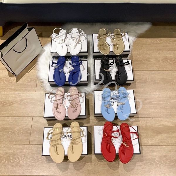

2023 professional brand platform sandals flat female multi color made in italy shoes with gift box dhgate luxury shoes, Black