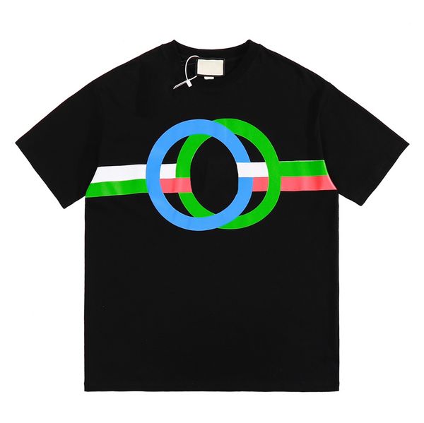 

summer designer mens t-shirts embroidery apparel clothing men tshirt shirts tee round neck spring high loose trend short sleeve male, White;black