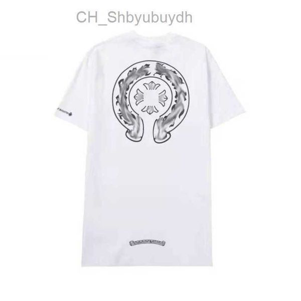 

shirt t men's fashion luxury brand tees men women sanskrit letter couple t-shirt sweatshirt horseshoe flower short sleeve polos cross, White;black
