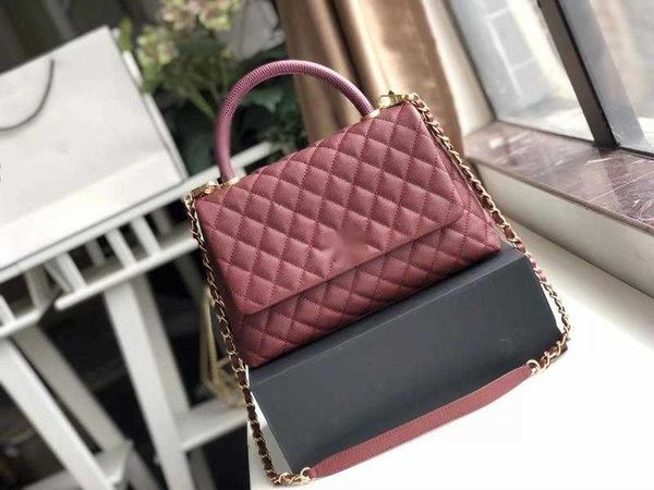 

evening bags luxury brand design cc shoulder bags 92993 woman's letter plaid shoulder chain bag lambskin handbag vintage messenger bags