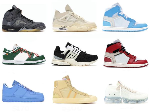 

2023 off authentic 1 high chicago unc shoes power blue white mca low moma university gold presto blazer 90 97 4 sail men women sports sneake