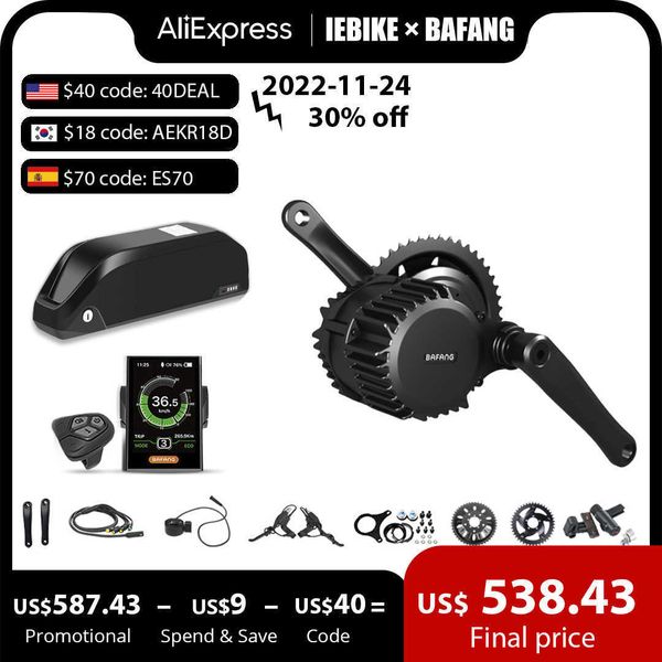 

bafang bbshd 1000w 52v kit 48v 1000w mid drive motor kit bicycle electric bike conversion kit with battery 52v 16ah 20ah