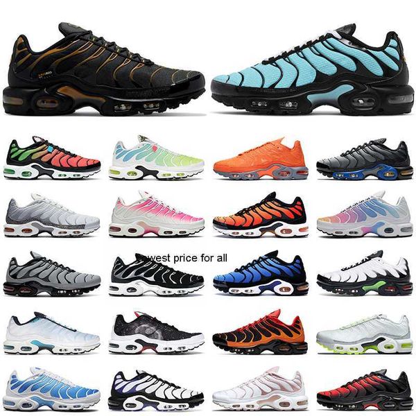 

2022 tn plus men women running shoes triple black cordura white wolf grey aqua silver hyper blue sky worldwide particle grey mens trainers