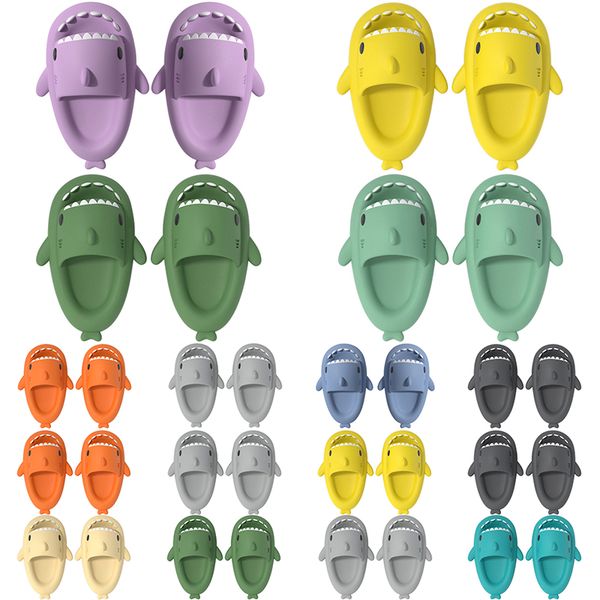 

designer slippers women men thick bottom antiskid blue orange pink purple yellow outdoor summer sandals color118551, Black
