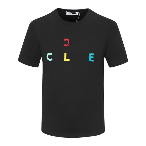 

mens designer t shirt breathable luxurys 230g double cotton t shirts printing tee wholesale cotton printed alphabet t-shirt fashion rockstar, White;black