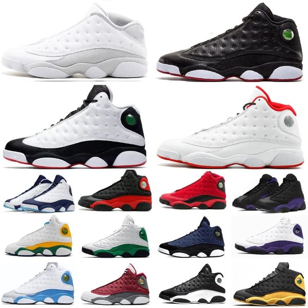 

jumpman 13 13s basketball shoes mens high flint bred island lucky green red dirty hyper royal starfish got game og black cat court purple gr