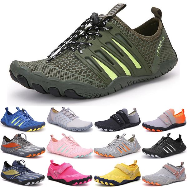 

men women running water shoes triple black white mens womens trainers sports sneakers runners shoe color39