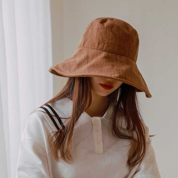 

wide brim hats 2023 summer large brim sun hat women outdoor bucket hat ladies daily foldable beach hat girls cotton uv protection visor hat, Blue;gray