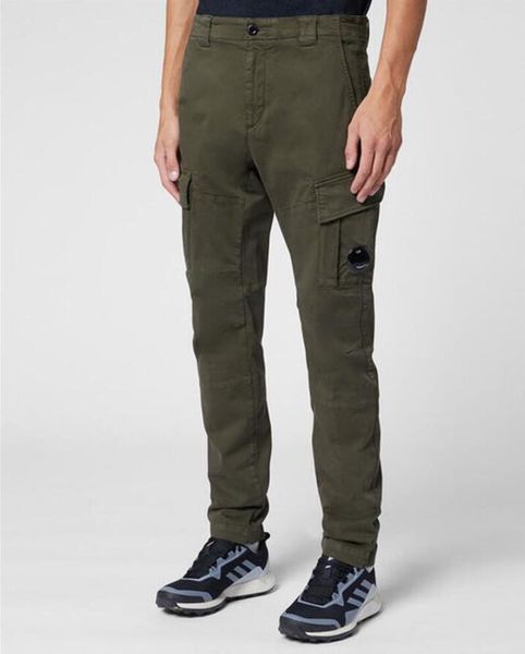 

garment dyed cargo pants one lens pocket pant outdoor men tactical trousers loose tracksuit size m-xxl, Black