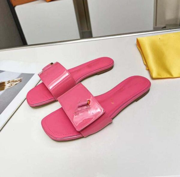 

luxury men women sandals shoes designer slippers pearl snake print slide summer wide flat lady sandals slipper with box dust bag 35-42, Black