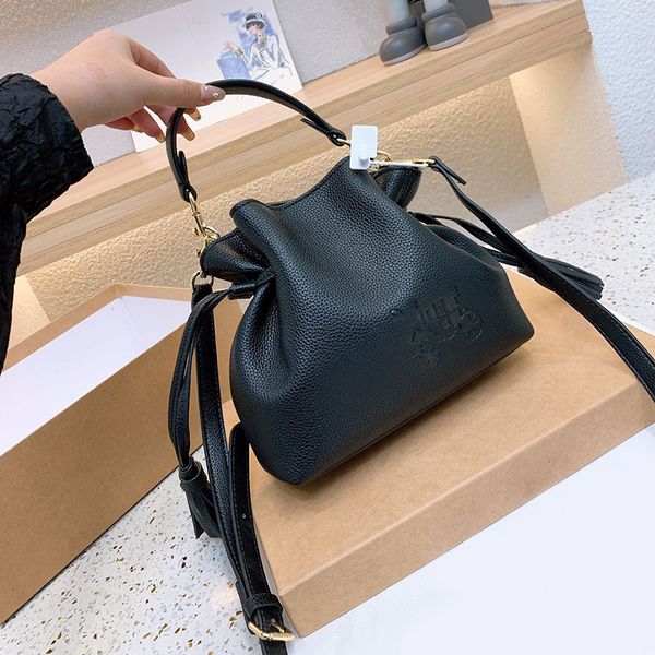 

cosmetic bags cases luxury designer bags womens shoulder bag classic fashion lucky handbags cowhide leather versatile in colour three colour