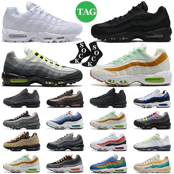 

og neon 95 running shoes 95s men women outdoor sports sneakers mens trainer triple black white blue orange
