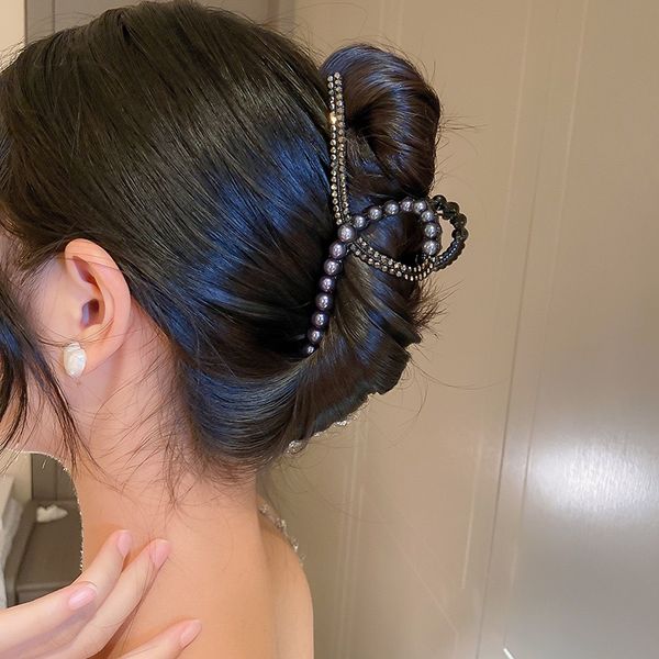 

s3460 fashion jewelry big gun black metal hairpin for women hair clip shark clip bobby pin lady girl head barrette hair accessories, Golden;silver