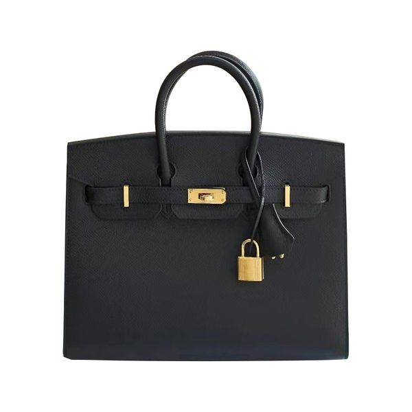 

handle similar classic birkin crossbody sling bag luggage pochette handbag clutch bags genuine fashion leather women men designer with scarf