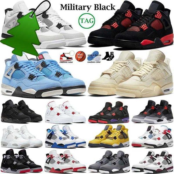 

new og university blue black cat 4 4s mens basketball shoes fire red sail white oreo pure money rebellionaire hyper royal 1 1s high og dark