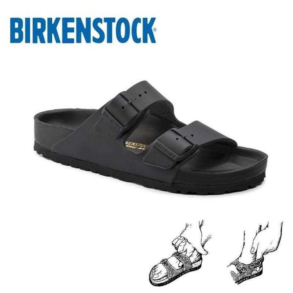 

german slippers designer birkinstocks beach slippers boken shoes boken shoes men's and women's sandals arizona slippers eva rubber, Black