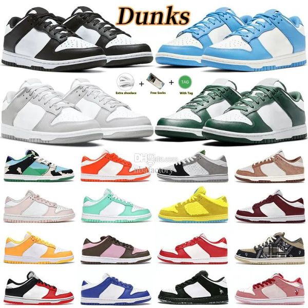 

mens 2022 designer low women casual shoes skate chunky grey midas atlas lost unc coast black white laser orange dunksb sb dunks trainers