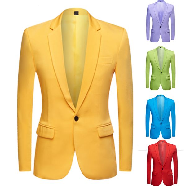 

men's suits blazers mens casual colourful autumn spring fashion slim suit jacket men blazer masculino clothing homme m5xl 230222, White;black