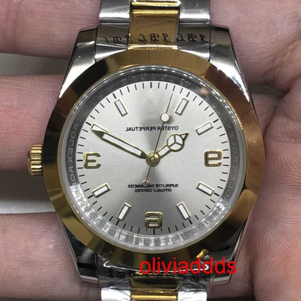 

fashion iced out watchesmens wrist luxury round cut lab gr ddgu 939b, Slivery;golden