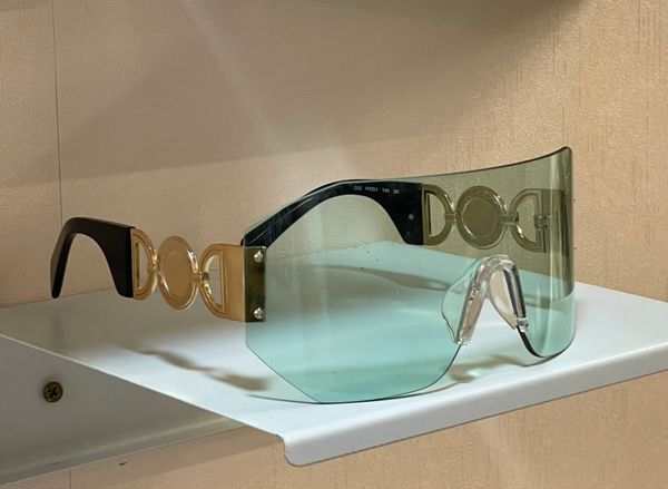 

oversize black wrap sunglasses for women men black grey rimless glasses designers sunglasses with box, White;black