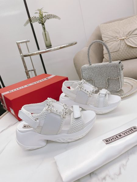 

woman sandal designer sandals shoes luxurious slides women foam runners wedges color party style flat thick heel one classic soft luxury fas, Black