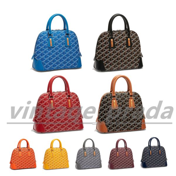 

shell mini goya tote bag luxury handle vendome handbag leather seller clutch women's mens designer purses wallets with shoulder strap c