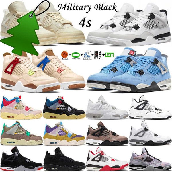 

2023 jumpman 4 military black mens basketball shoes retro og 4s sail oreo shimmer university blue midnight navy zen master men sports