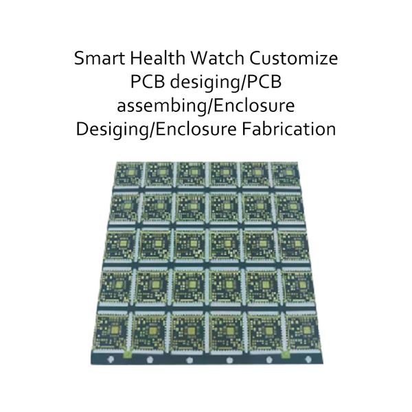 

smart health watch customize pcb desiging/pcb assembing/enclosure desiging/enclosure fabrication
