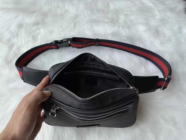 

bamboo handbag fashion mens womens bags men women leather sport fanny pack belly waist bum bag belt jogging pouch back grid with dust bags