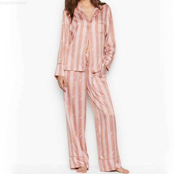 

2 pieces set pajamas for women long sleeved satin silk sleepwear pyjamas ladies winter autumn christmas night wear 0222