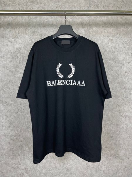 

men's plus tees & polos round neck embroidered and printed polar style summer wear with street pure cotton te1w, Black;brown