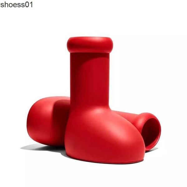 

astro boy big red shoes korean version of online red big head fashionable western-style shoes, Black