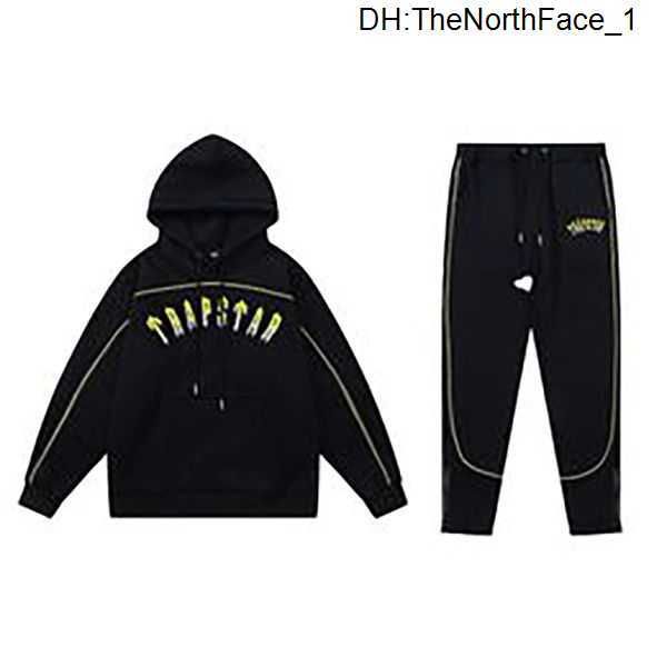 

trapstar designer men's tracksuit rainbow towel embroidered tracksuits men's and women's track suit hooded sweater trousers s, Gray