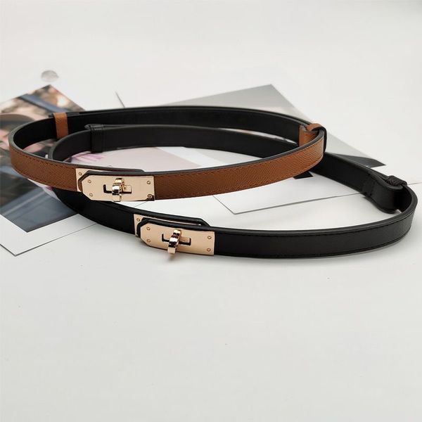 

designer belt women fashion thin mens luxury belts birthday present dress waist retro cinture casual modern comfortable gray white black thi, Black;brown