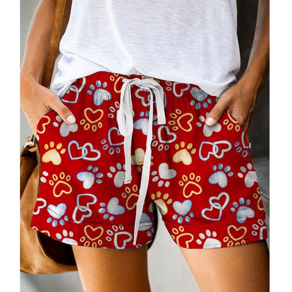 

women's shorts women high waist straight drawstring loose casual harajuku simple summer pockets elastic home streetwear 230222, White;black