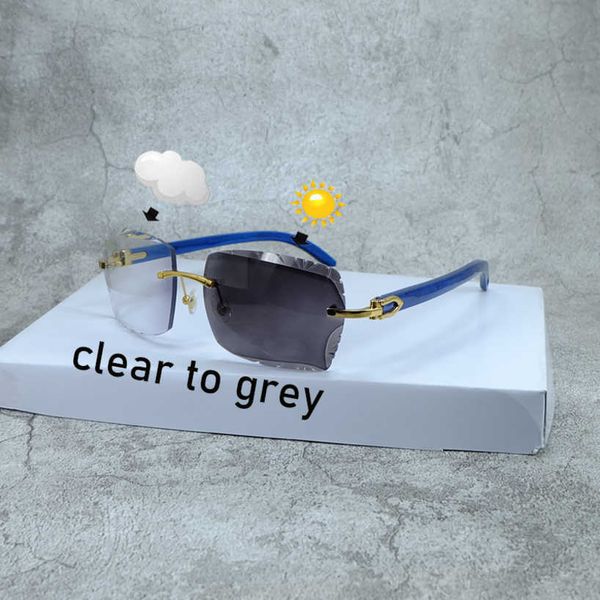 

pchormic glasses two colors lenses mens luxury color diamond cut buffalo horn shades eyewear womens mens 55%off eyeglasses sunglasses, White;black