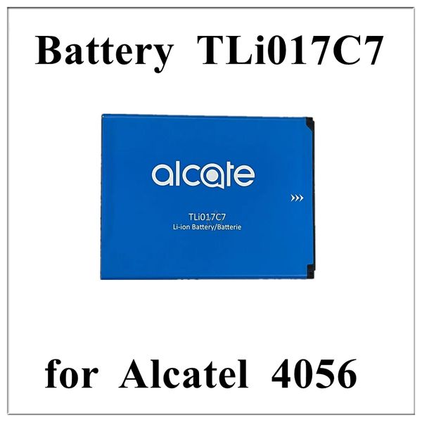 

lithium ion battery tli017c7 replacement for alcatel 4056 mobile phone 1780mah blue
