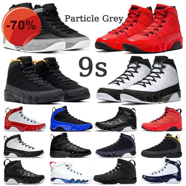 

sandals 9 9s men basketball shoes particle grey chile red unc university gold racer blue reflective space jace bred citrus anthracite mens, Black