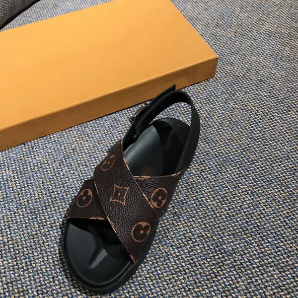 

kids designer sandal bom dia girls boys infant flat mule slipper paseo leather beach summer pool pillow comfort eur 26-35, Black