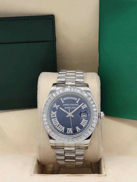 

fashion mens automatic watches man mechanical movement watch diamond number men's watch stainless steel 316l sports designer male wrist, Slivery;golden