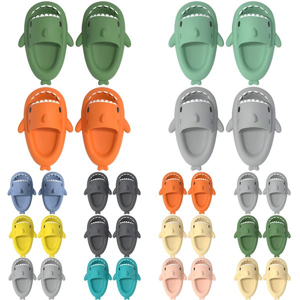 

designer slippers women men thick bottom antiskid blue orange pink purple yellow outdoor summer sandals color163, Black
