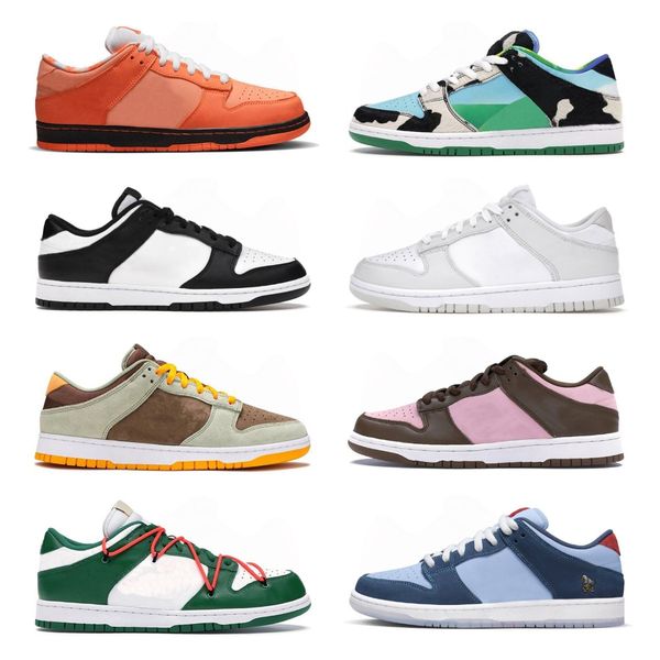 

running shoes for men women sneakers pn shoe chunky dunky unc reverse panda black white lows casual trainers with box