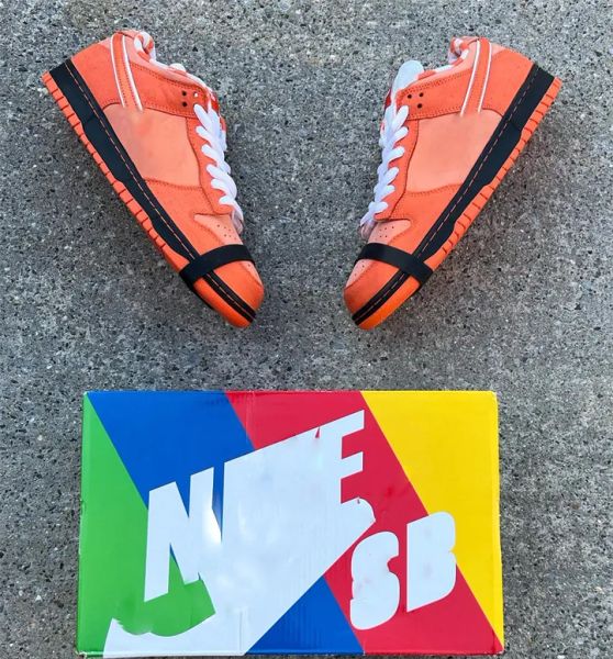 

2023 authentic dunks concepts shoes low orange lobster purples green red blue men women sports sneakers size us4-13, Black